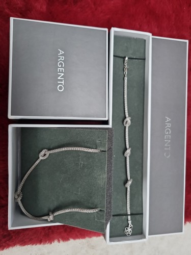 Argento necklace and - and, bracelet