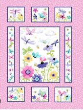 SusyBee  Butterfly Panel  100% Premium Cotton  36" x 44" 