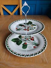 Kew Royal Botanic Gardens Wild Strawberries Two Tier Cake Stand