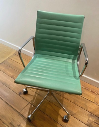 Office chair turquoise colour - turquoise,