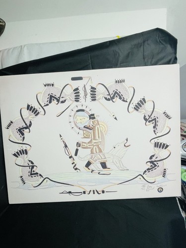 Peter ragee inuit print - peter,