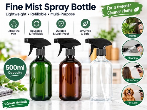 Fine mist spray - fine, bottle