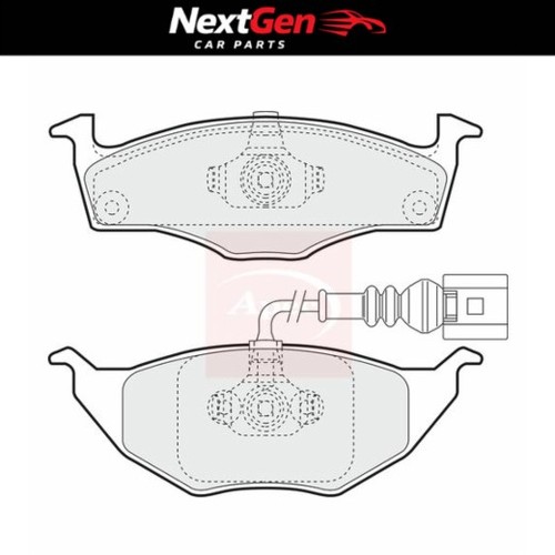 Front brake pads apec for - front,