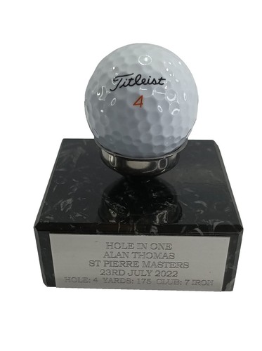 Personalised hole one - hole,