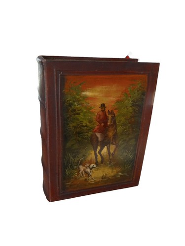 Vintage hand painted wood - vintage,
