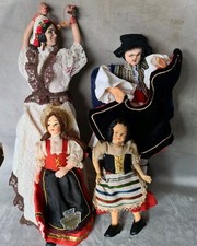 Vintage National Costume Dolls