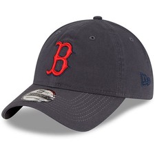 New Era Mens 9TWENTY Boston Red Sox Baseball Cap - Dark Grey