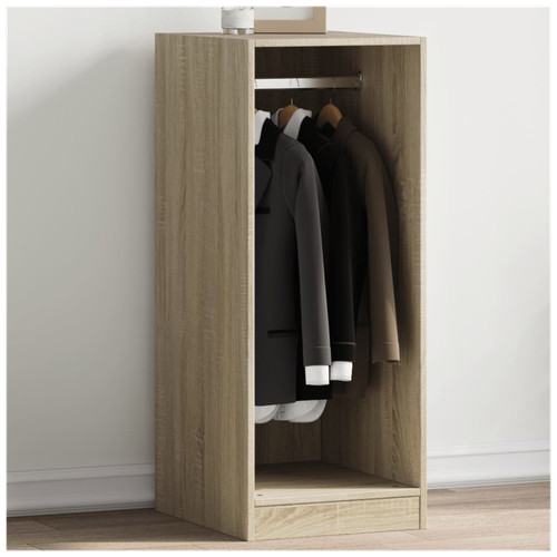 Wardrobe sonoma oak engineered - oak,