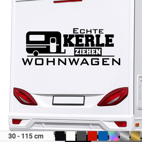 Real guys stickers bus - stickers, camper