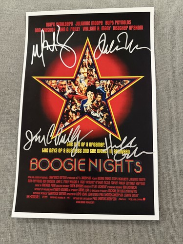 Hand signed boogie nights - boogie,