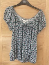 Ladies Boho Gypsy Top Floral