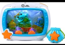 Baby Einstein Sea Dreams Soother Cot Toy Remote Lights Melodies Newborn
