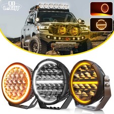 4/5/7inch Car LED Work Light Pods Spot Flood Combo Offroad SUV Driving Fog Lamp