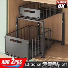 2Tier Pull Out Basket Under