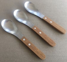3 Oval Soup Spoons Farmers