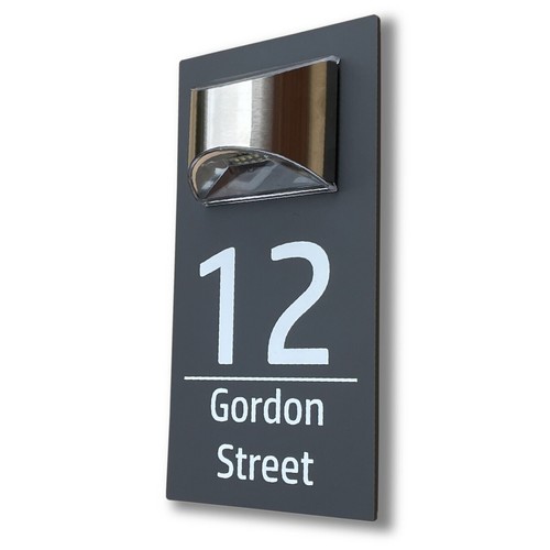 House number plaques - number,