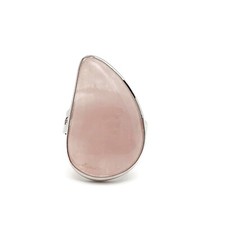 Ring Teardrop Crystal Natural