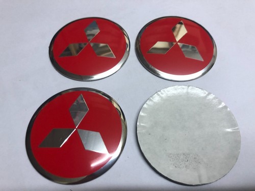 Sticker mitsubishi wheel - 4x,
