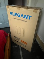 Mirrored bathroom cabinet with