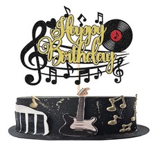 Music Birthday Cake Topper