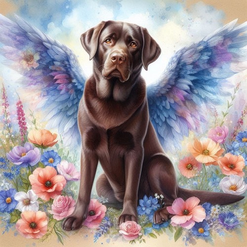 Chocolate labrador - labrador,