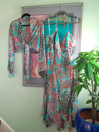 Vintage vera mont - vera, turquoise