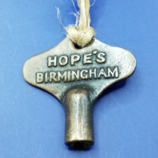 Vintage Brass Key Clock or Radiator Hope's Birmingham & London Old Hand Tools