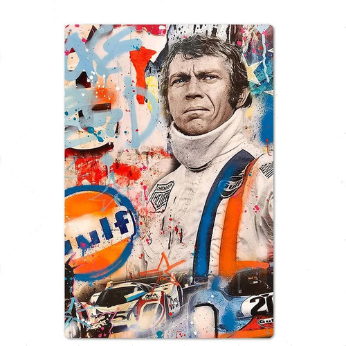 Steve mcqueen mans 30x20 - mcqueen,