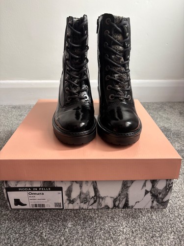 Moda pelle boots brand - moda,