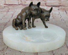 .Two English Bulldog Bull Dog