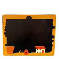 Vintage Wooden Chalk Board