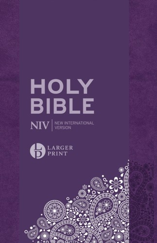 Niv larger print personal - niv,