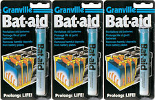 3 X Granville Bat Aid Battery Care 12 Tablets Revitalises Prolongs Battery Life