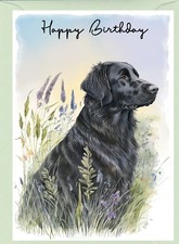 Flatcoated Retriever Dog (4"x