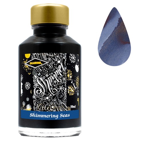 Diamine glass bottled shimmer - diamine,