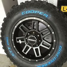 17" RACELINE INJECTOR ALLOY WHEELS AND TYRES STT PRO JEEP WRANGLER JK 2007/16