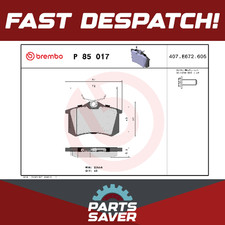 Brake Pads Set fits RENAULT