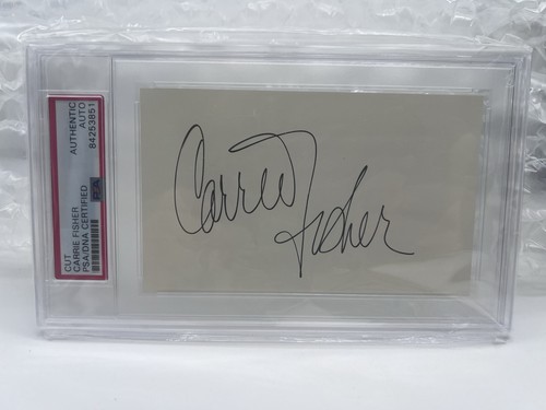 Carrie fisher signed - carrie,