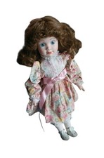 Vintage Porcelain Doll Brown
