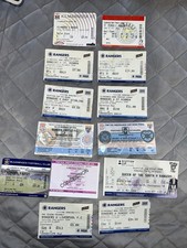 2008 Glasgow Rangers FC Ticket Bundle Scottish Football
