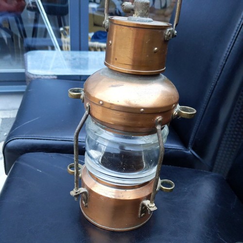 Vintage copper brass nautical - brass,