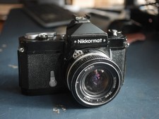 Nikon Nikkormat FT camera 20mm f4 Lens ai wide angle WORKING  (Ref:2547/2651)