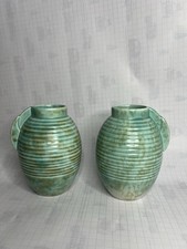 Art Deco Green Blue Verdigris