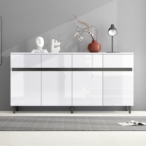 Sideboard 160cm wooden storage - 160cm,