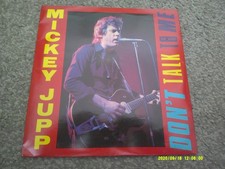 MICKEY JUPP Don't Talk To Me 1981     STIFF RECORDS    mint