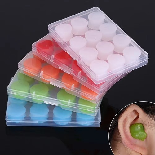 12pcs soft silicone noise - 12pcs,