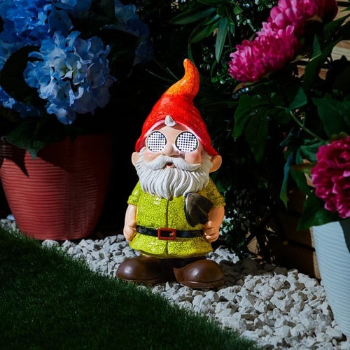 Solar garden gonk blinking - solar,