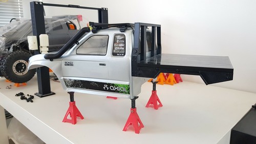 Flatbed tray for - axial, scx10