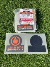 Official Rare Player Size Vanarama National League Football Badge Patch Nameset