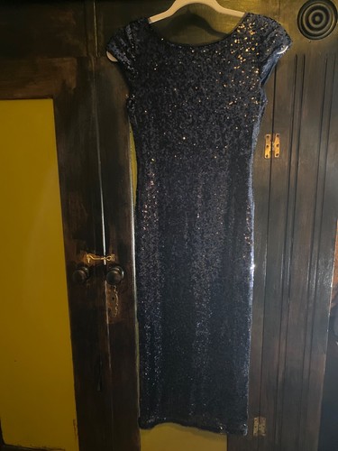 Dark navy dress women tfnc - dress,